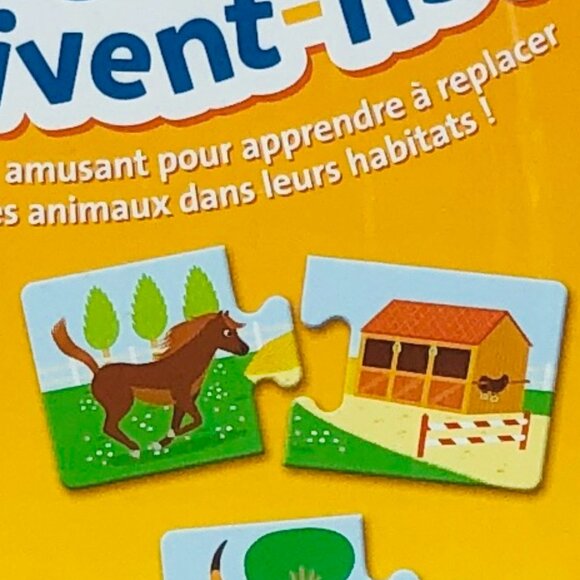 New Sealed Ravensburger Game Jeu Où vivent-ils ? (Where do they live?) French - Picture 10 of 13